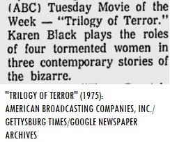 March_1975_Gettysburg_Times_TV_Listings_Trilogy_Of_Terror