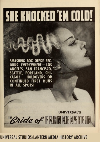 Original_1935_Universal_Studios_Publicity_Ad_Elsa_Lanchester_The_Bride_Of_Frankenstein