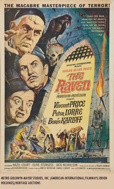 Original_1963_American_International_Poster_Artwork_Roger_Corman_The_Raven