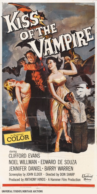 Original_1963_Universal_Studios_Theatrical_Poster_Art_Hammer_Kiss_Of_The_Vampire
