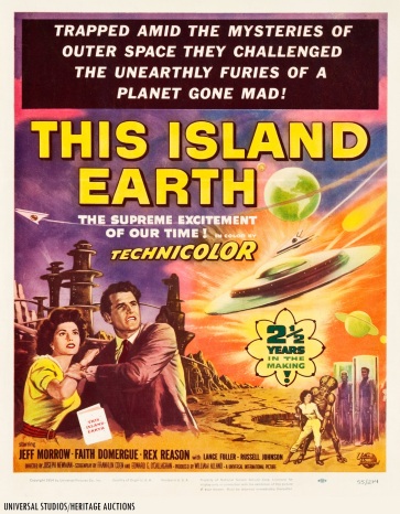 Original_1955_Universal_Studios_Theatrical_Poster_Art_Element_This_Island_Earth